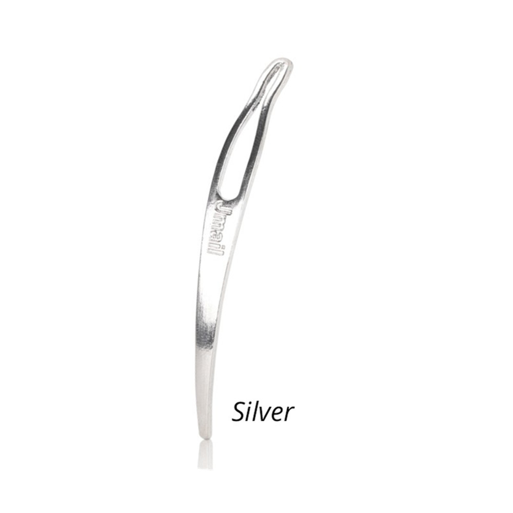 Curved Needle Crochet Hook For Dreadlocks Stainless Steel Dreadlocks Tool Craft  Hair Needle