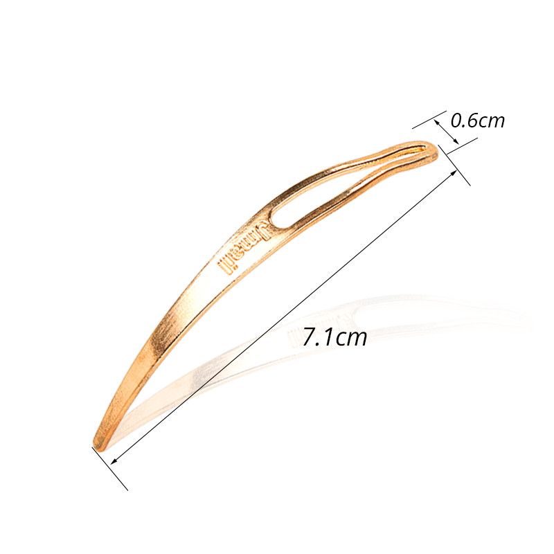 Curved Needle Crochet Hook For Dreadlocks Stainless Steel Dreadlocks Tool Craft  Hair Needle