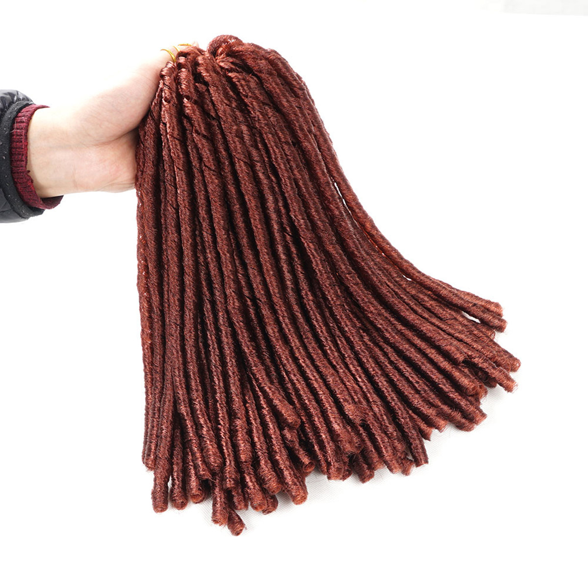 Soft Dreadlocks Crochet Braids 14 inches Synthetic Braiding Hair 30 Roots Crochet Hair Extensions
