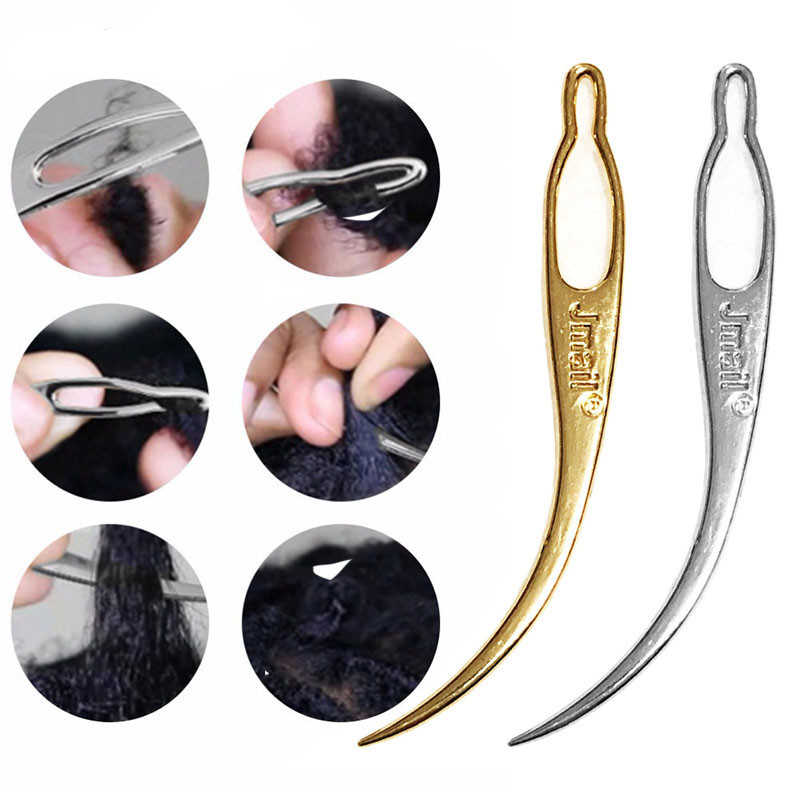 1-5pcs/bag Crochet Braid Hair Accessory Tools for Dreadlocks Hair Extension Hair Needle Hook