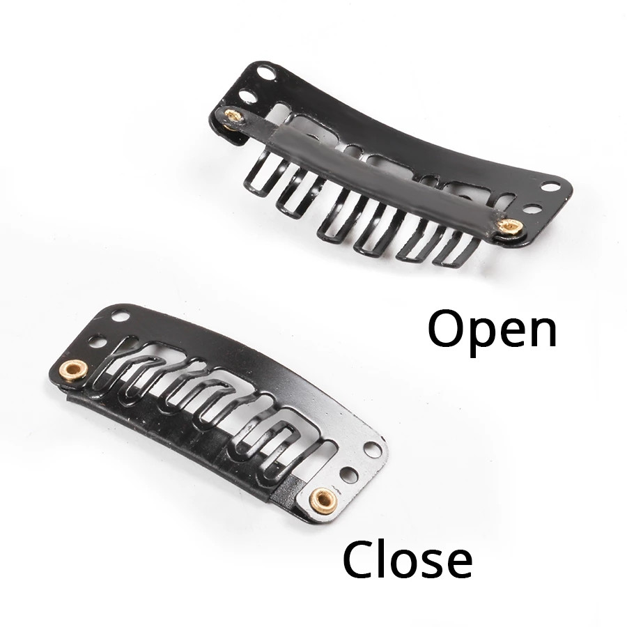 Clip In Hair Extension Wig Clips For Human Hair Bangs Snap Hair Clips For  Metal Comb For Closure