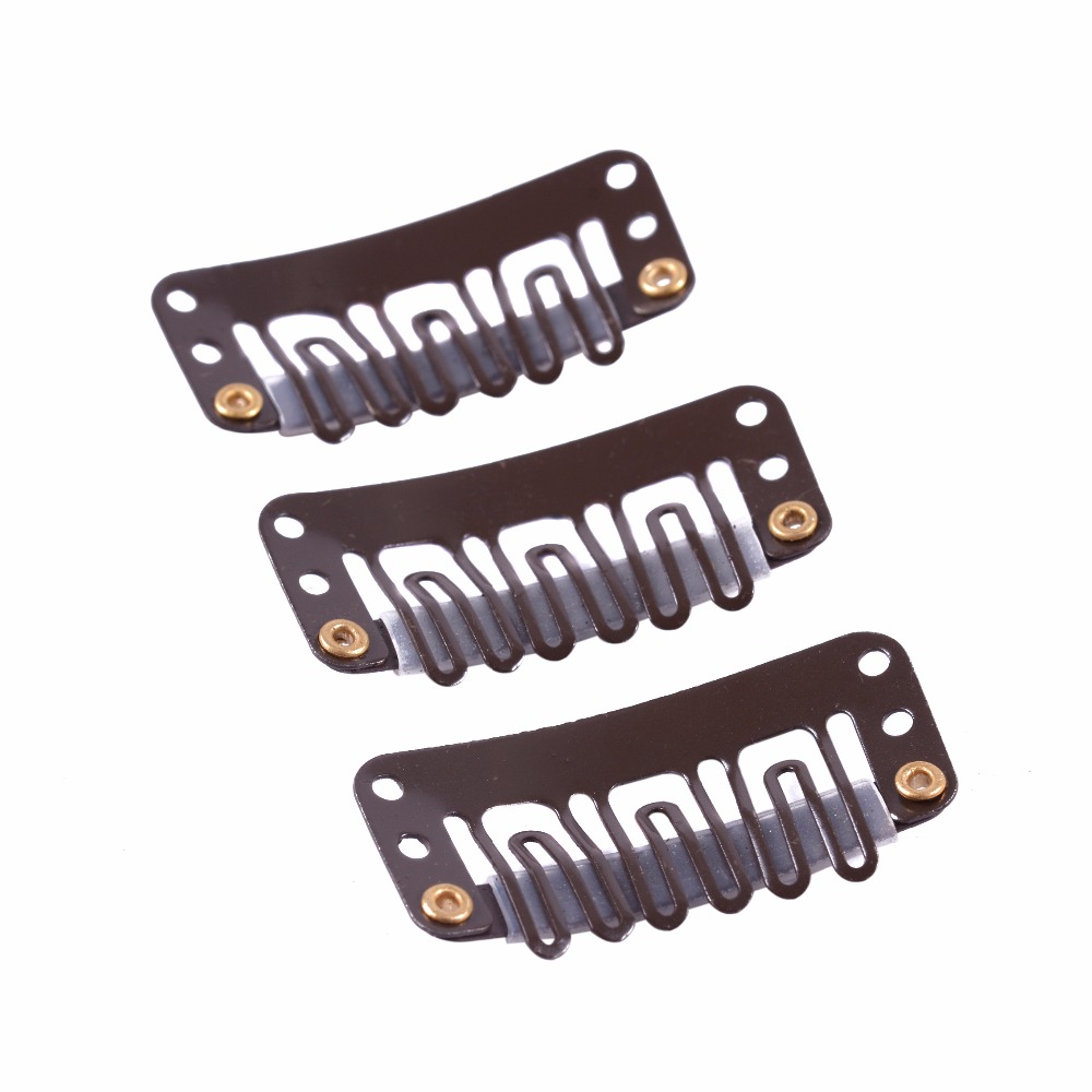 Clip In Hair Extension Wig Clips For Human Hair Bangs Snap Hair Clips For  Metal Comb For Closure