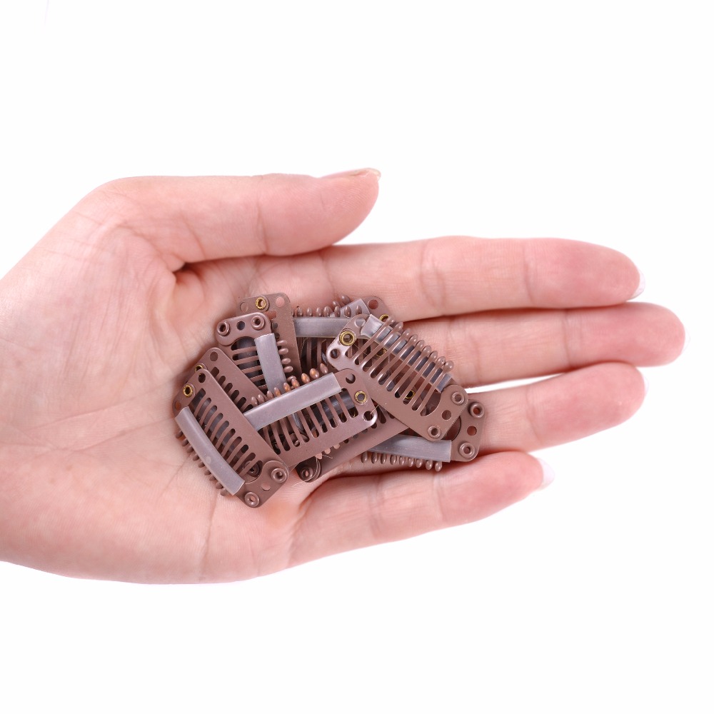 Clip In Hair Extension Wig Clips For Human Hair Bangs Snap Hair Clips For  Metal Comb For Closure