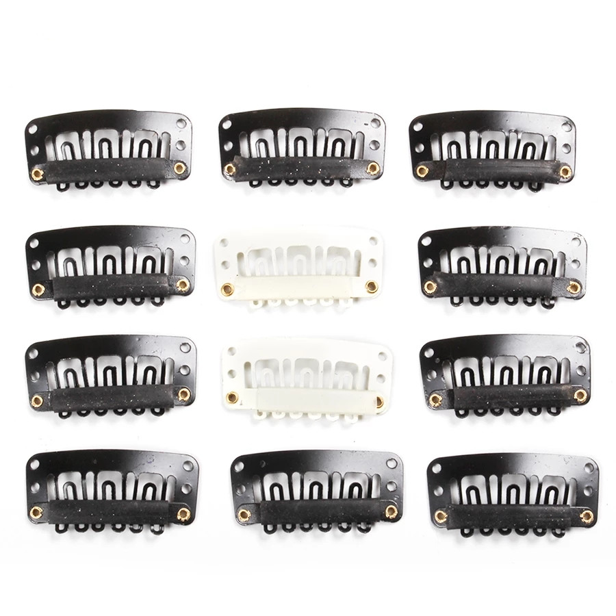 Clip In Hair Extension Wig Clips For Human Hair Bangs Snap Hair Clips For  Metal Comb For Closure