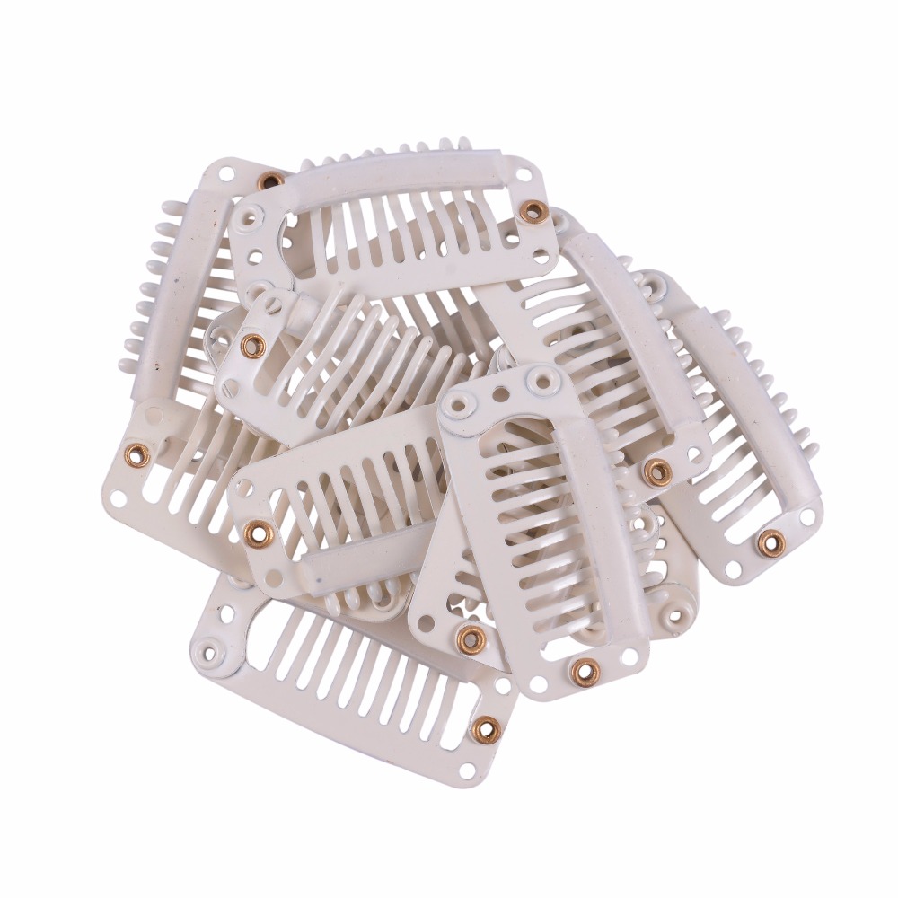 Clip In Hair Extension Wig Clips For Human Hair Bangs Snap Hair Clips For  Metal Comb For Closure