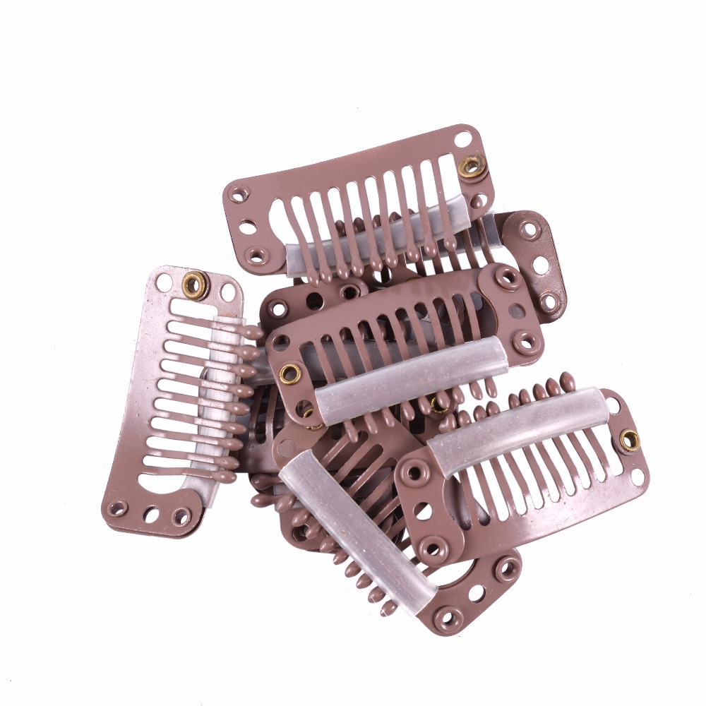 Clip In Hair Extension Wig Clips For Human Hair Bangs Snap Hair Clips For  Metal Comb For Closure