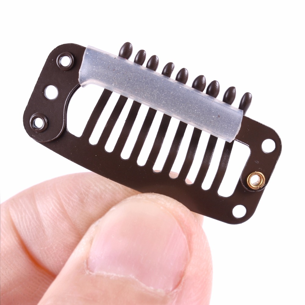 Clip In Hair Extension Wig Clips For Human Hair Bangs Snap Hair Clips For  Metal Comb For Closure