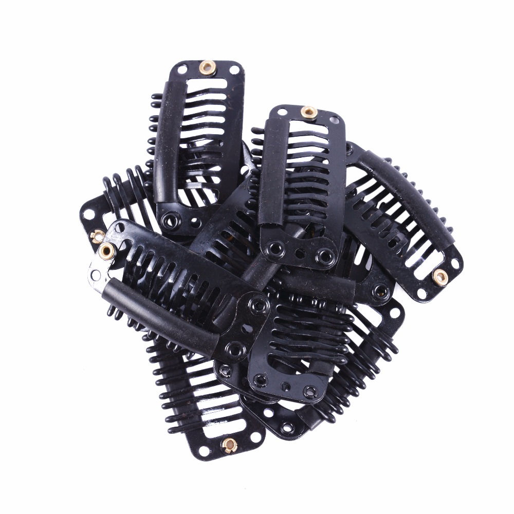 Clip In Hair Extension Wig Clips For Human Hair Bangs Snap Hair Clips For  Metal Comb For Closure