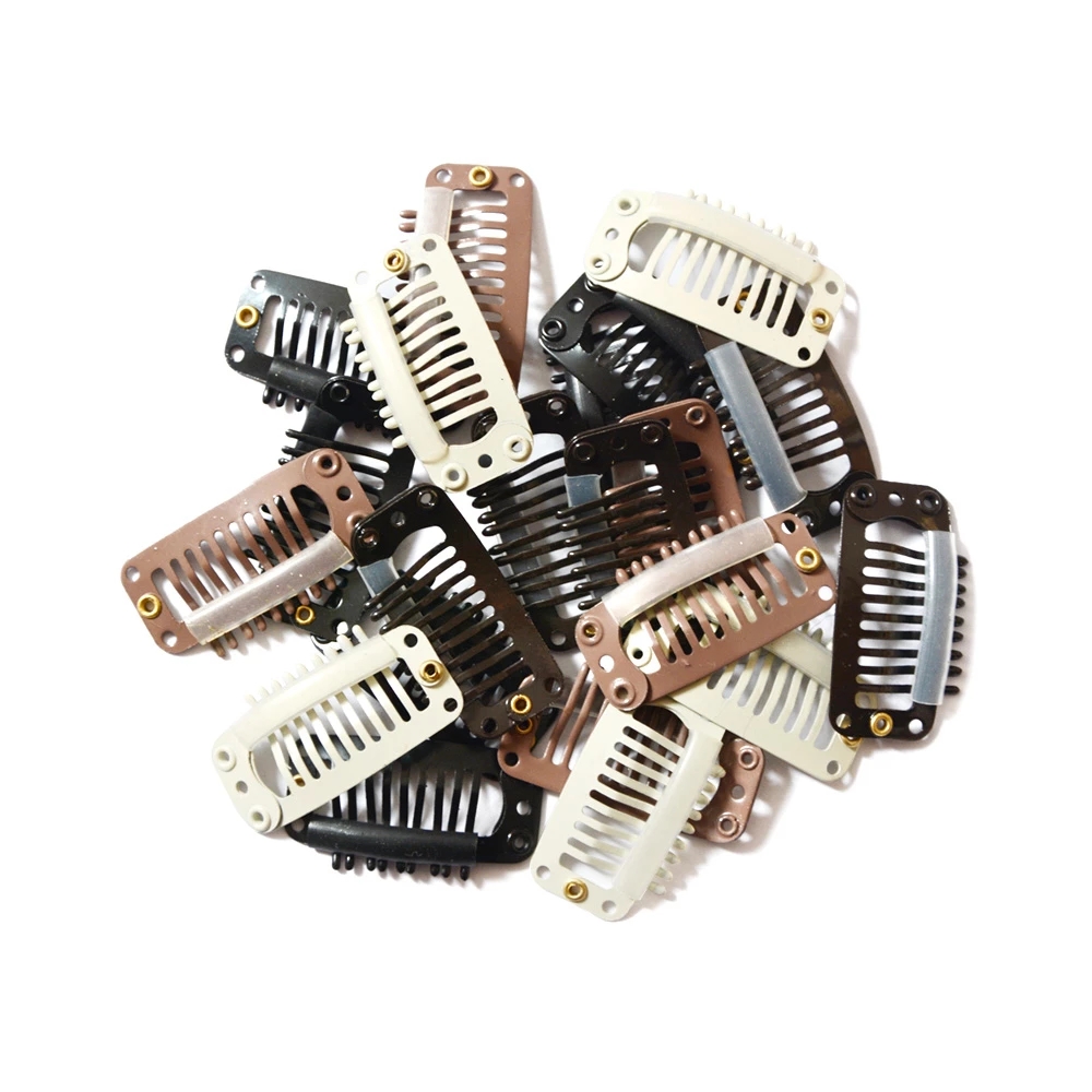 Clip In Hair Extension Wig Clips For Human Hair Bangs Snap Hair Clips For  Metal Comb For Closure