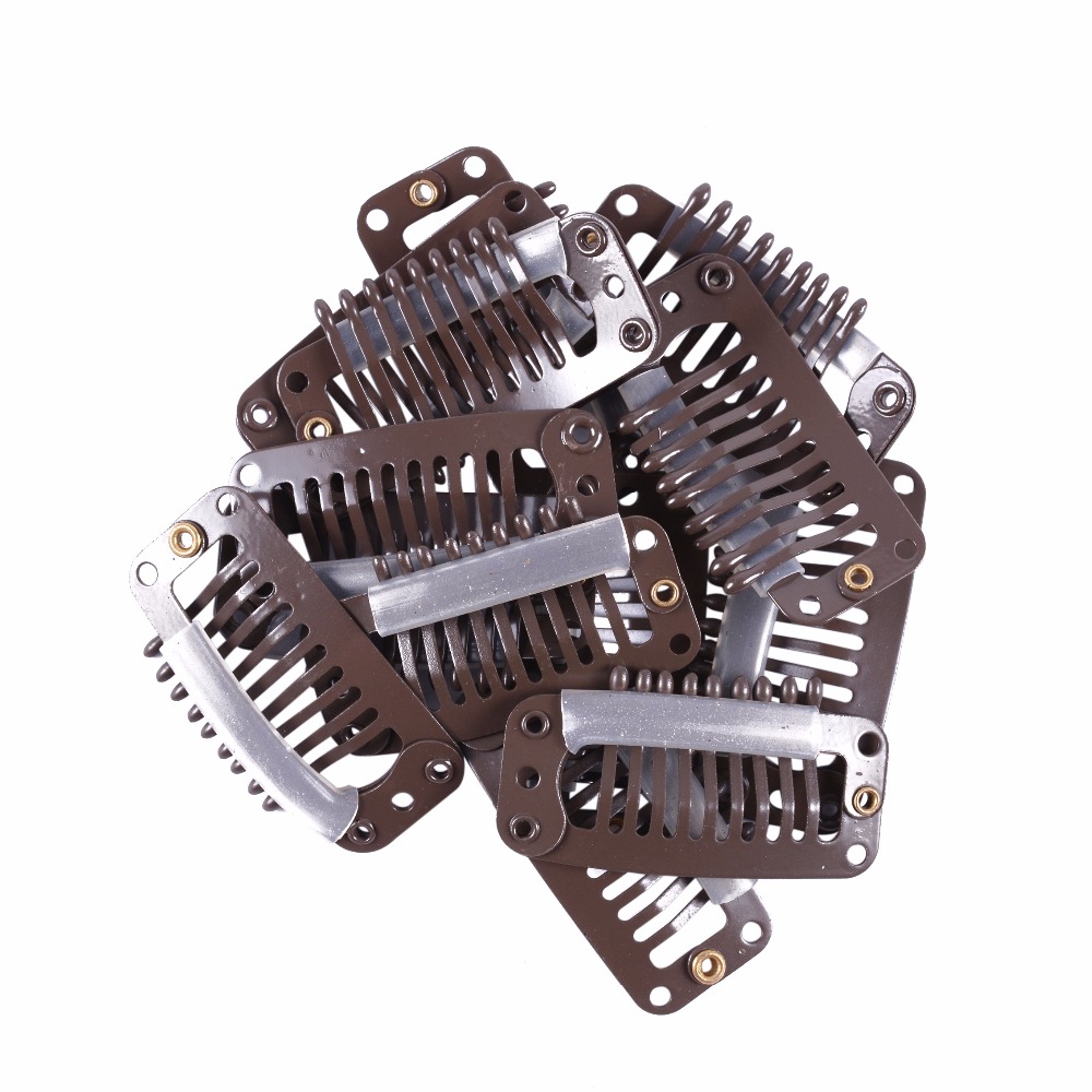 Clip In Hair Extension Wig Clips For Human Hair Bangs Snap Hair Clips For  Metal Comb For Closure