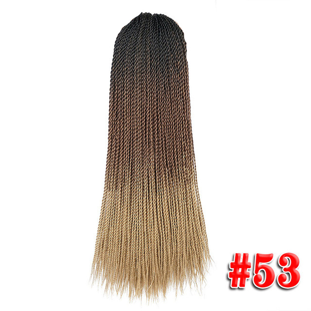 30Roots Ombre Braiding Hair Senegalese Twist Hair Extensions Synthetic Grey  Colors Crochet Braids