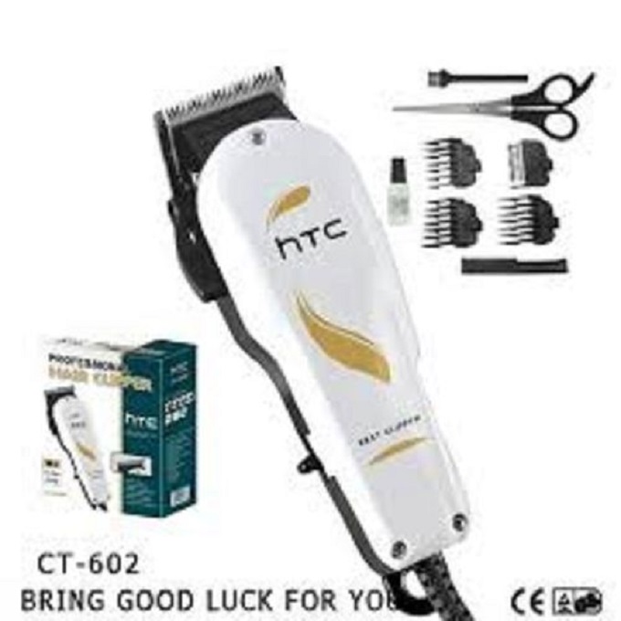HTC CT-602 Professional Corded Hair Clipper Shaving Machine and FREE nova rechargeable hair trimmer