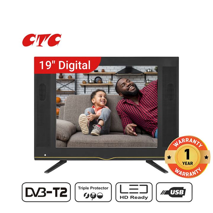 CTC 19SP17CT2,19&quot;-Digital LED TV Full HD Clear Images AC/DC