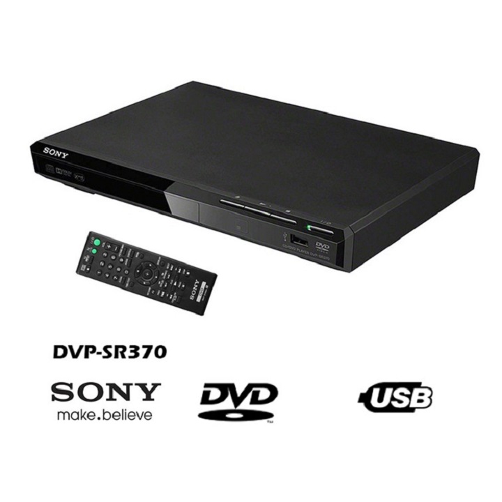 Sony DVP-SR370 DVD Player with USB Connectivity 110–240 V, 50/60 Hz