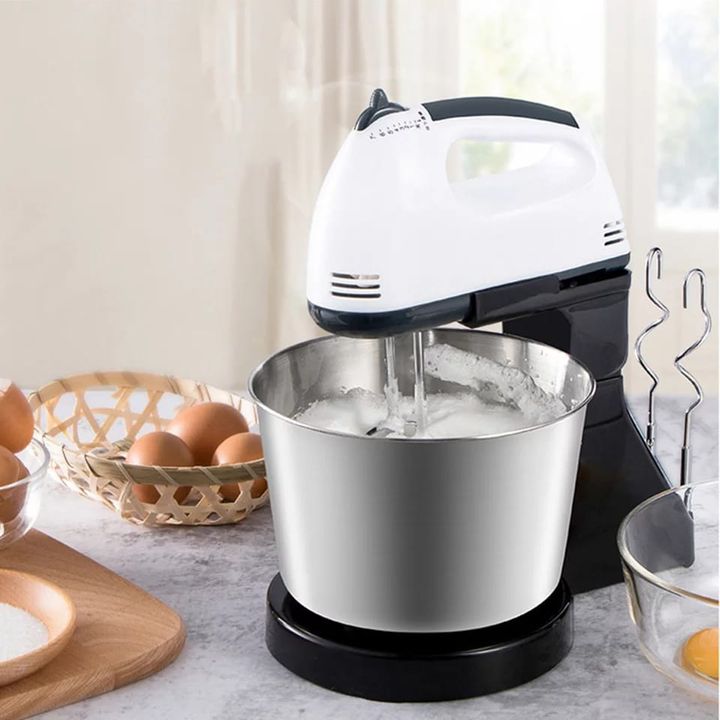 Sokany 2L,250W Electric Hand Mixer/Stand Mixer With Bowl Dough/Egg/Cake Mixer
