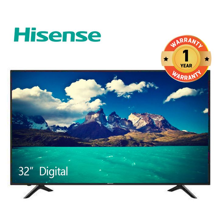 Hisense 32A3KKEN,FRAMELESS 32" inch LED Television Digital  TV A3 Series Dolby Digital PLUS Inbuilt Decoder Natural Wide Color Enhancer HDMI USB