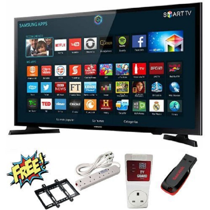 SAMSUNG 32 inch Television Smart HD HDR 32" TV Series 5 Tizen OS  inbuilt wifi SMART Television Inbuilt Decoder for local channels wide color enhancer +FREE GIFTS