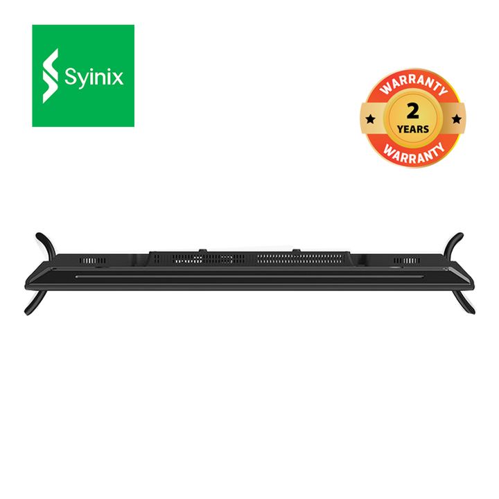SYINIX 32 inch  FRAMELESS Digital LED TV Inbuilt Decoder I-cast Television DVBt2+S2