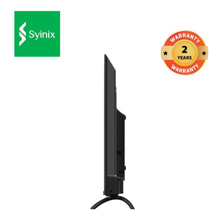 SYINIX 32 inch  FRAMELESS Digital LED TV Inbuilt Decoder I-cast Television DVBt2+S2