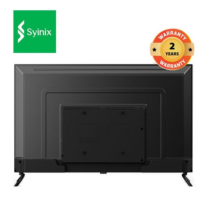 SYINIX 32 inch  FRAMELESS Digital LED TV Inbuilt Decoder I-cast Television DVBt2+S2