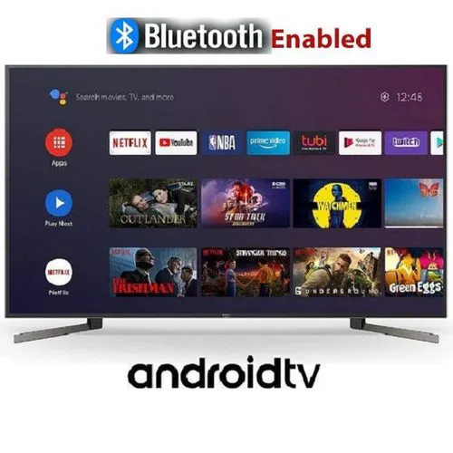 GLD 43" inch TV Smart Android TV Bluetooth Connectivity Television, Inbuilt Decoder Netflix Youtube VGA HDMI USB Wide Color Enhancer + FREE WALL BRACKET+ TV GUARD+AERIAL