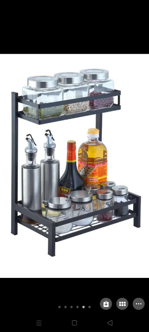 2 Tier spice rack /kitchen organizer