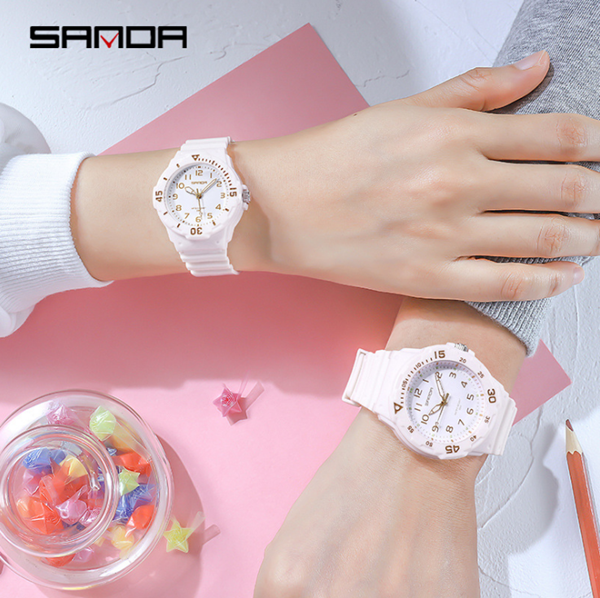 SANDA brand waterproof 30M fashion trend with men&apos;s and women&apos;s watches, lovers&apos; watches