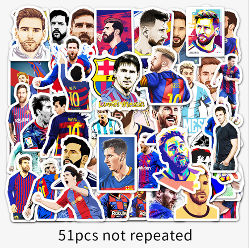 51 pieces of graffiti stickers luggage laptop car mobile phone waterproof stickers