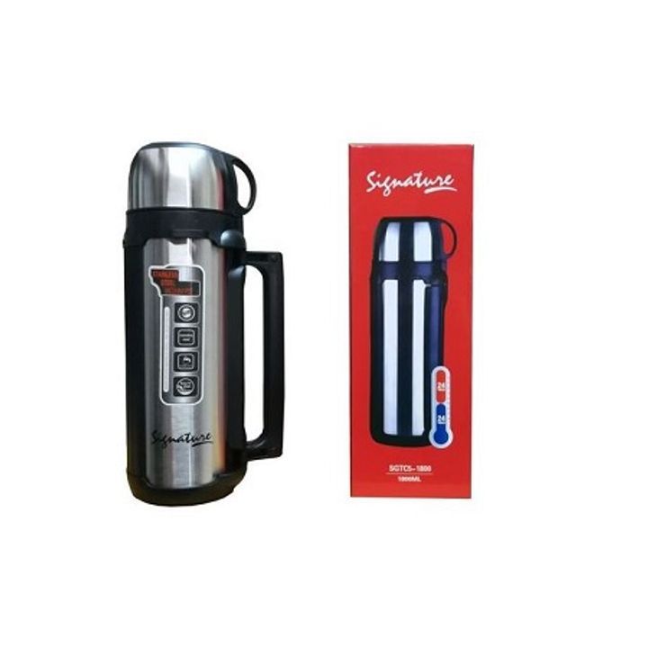 thermos 1.8 l stainless steel flask