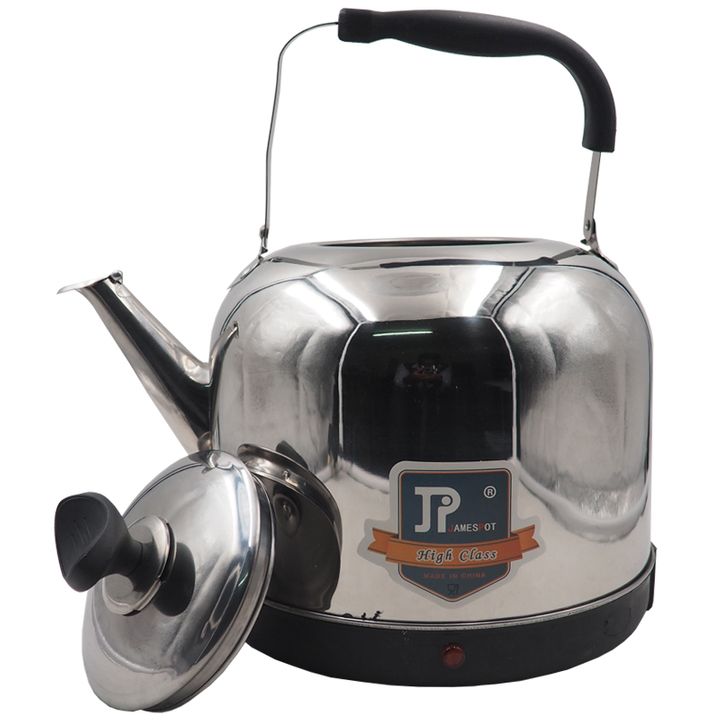 Jamespot 7.5L Steel Electric Kettle Kitchen Dining Appliances Liquid Heater Silver as Pictured