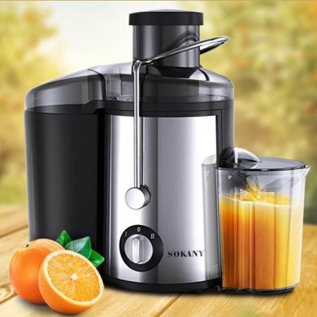 Bold and powerful 800 Watts Sokany Juice extractor One Size As Pictured