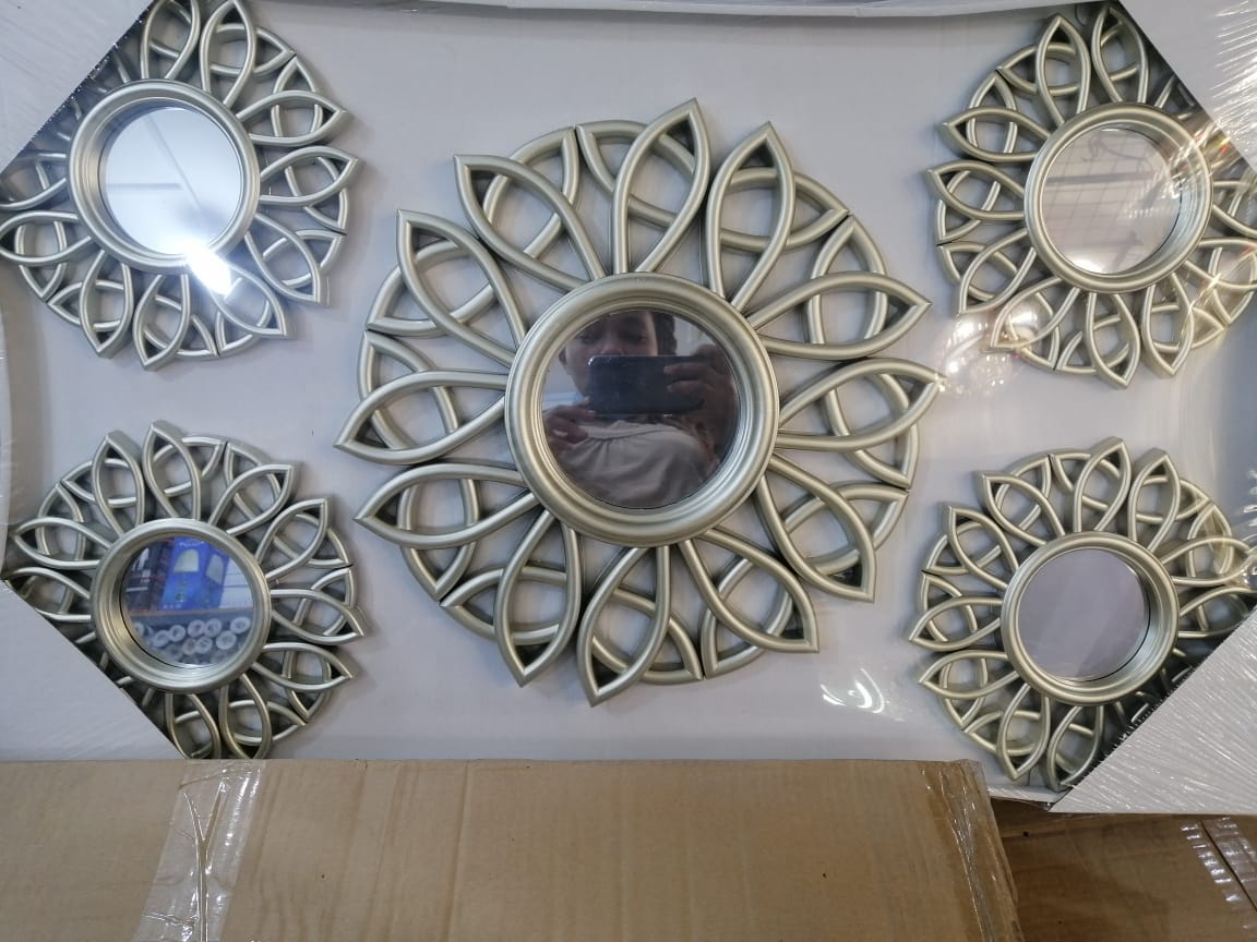 5 Piece Décor Mirror Set