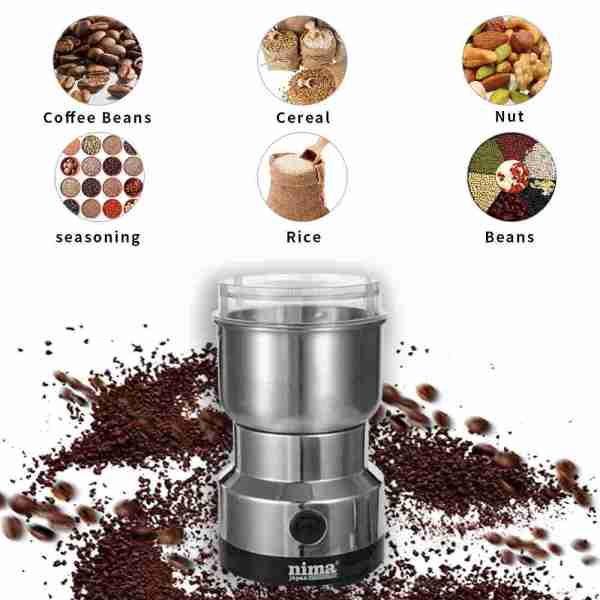 Electric Mini Coffee and Spice grinder