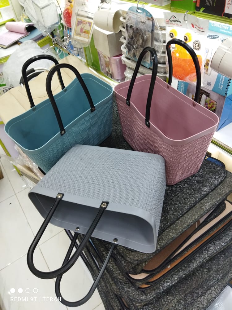2pc Quality Kitchen Shopping Basket