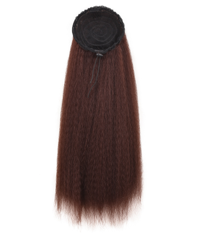 Wig ponytail Long curly ponytail YAKI Fluffy Afro Wig Ponytail African Horsetail