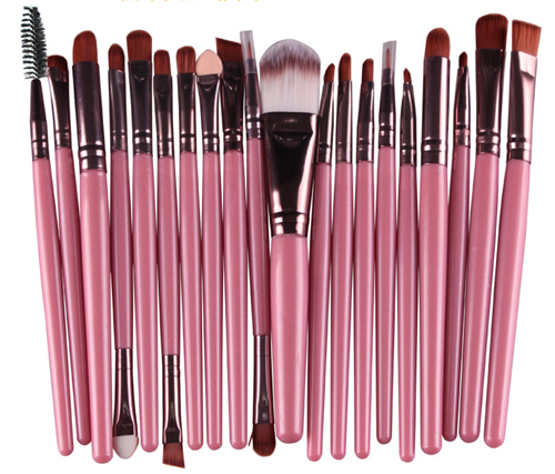 20pcs/set makeup brush powder/eye shadow/foundation/concealer brush makeup tool set