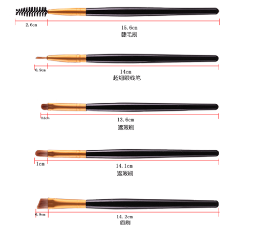 20pcs/set makeup brush powder/eye shadow/foundation/concealer brush makeup tool set