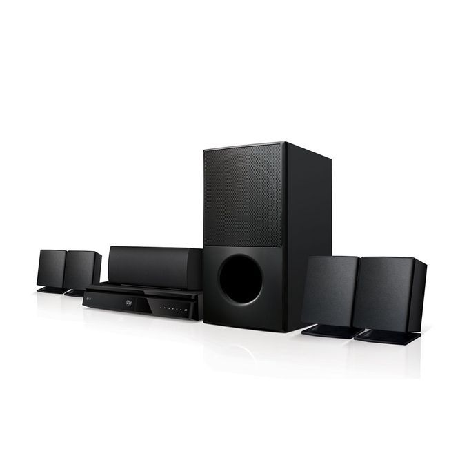 LG LHD627 Region Free 5.1 Channel DVD Home Theatre System 110-220-240 Volts 50/60 Hz 480W