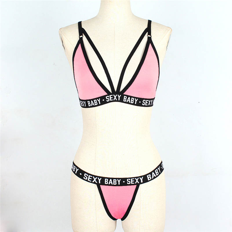 Lingerie Underwear G-String Set Lingerie Sexy Bra Set Bras Women