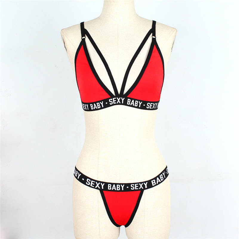 Lingerie Underwear G-String Set Lingerie Sexy Bra Set Bras Women