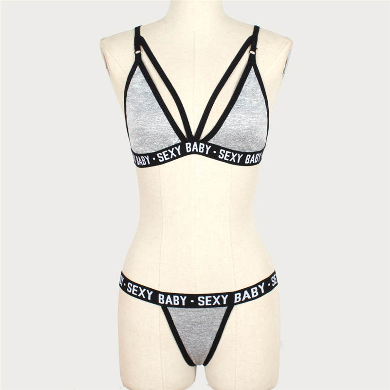 Lingerie Underwear G-String Set Lingerie Sexy Bra Set Bras Women