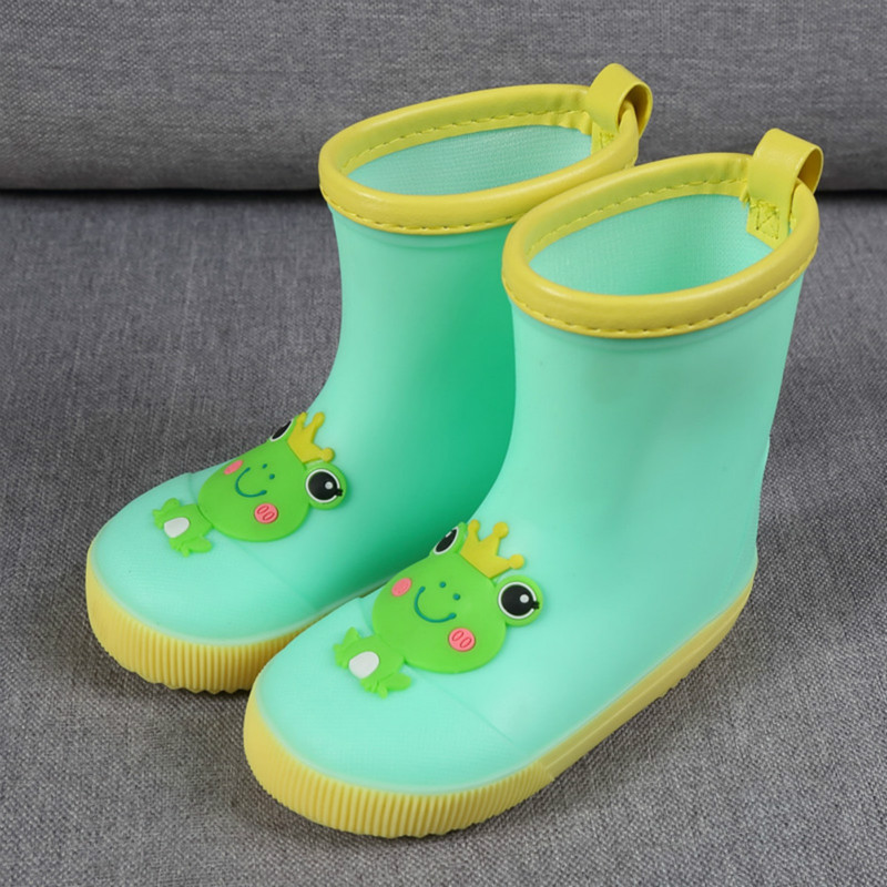 KushyShoo Classic Children&apos;s Shoes PVC Rubber Kids Baby Cartoon Shoes Water Shoes