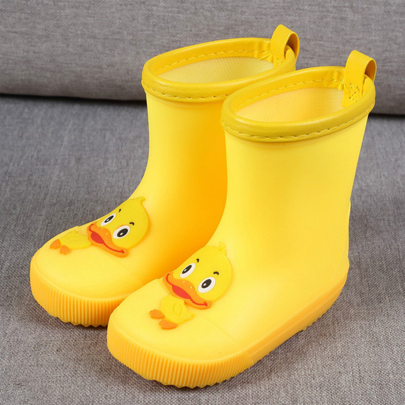 KushyShoo Classic Children&apos;s Shoes PVC Rubber Kids Baby Cartoon Shoes Water Shoes