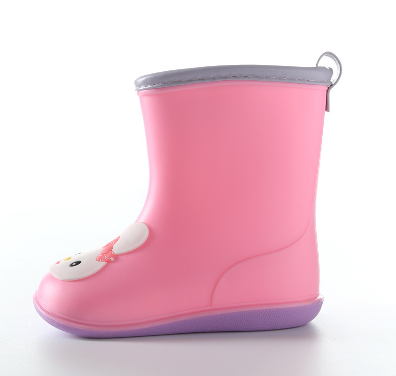 KushyShoo Classic Children&apos;s Shoes PVC Rubber Kids Baby Cartoon Shoes Water Shoes