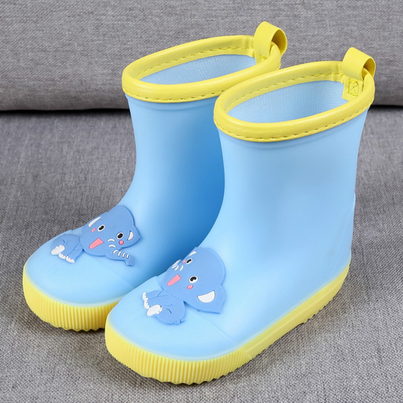KushyShoo Classic Children&apos;s Shoes PVC Rubber Kids Baby Cartoon Shoes Water Shoes
