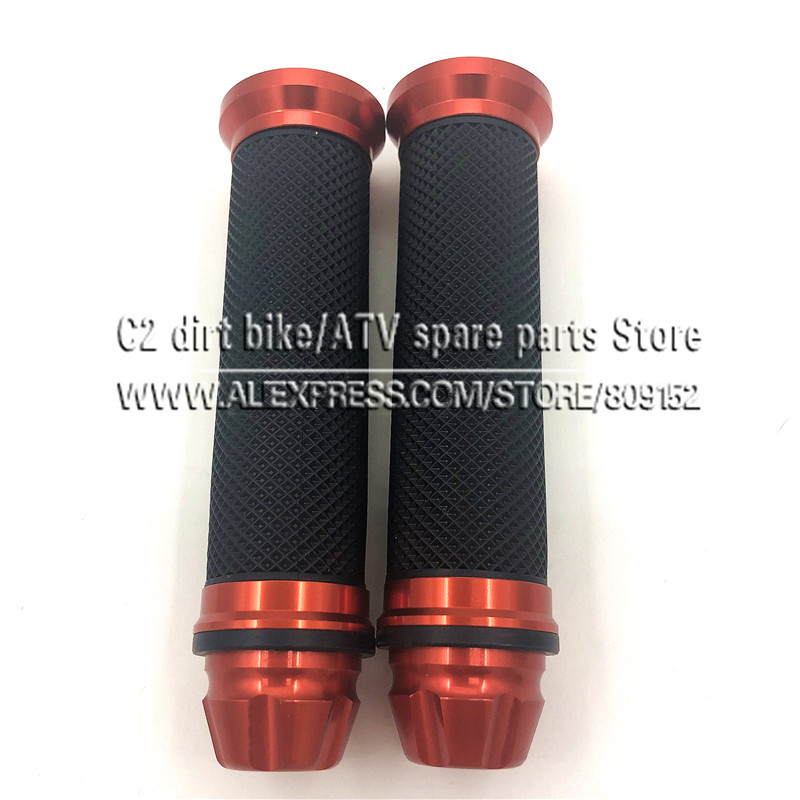 Motorcycle grips hand rubber pedal biker scooter handlebar grips mMotorcycle &amp; Powersports