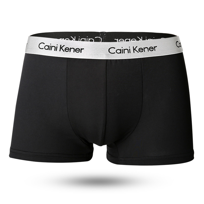 4Pcs Men Boxers Man Short Breathable Flexible Comfortable Shorts Boxers Lovely Solid  Underwear