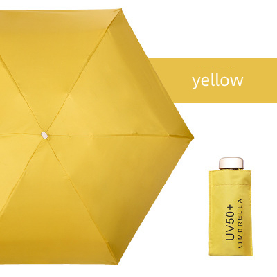 Sun Umbrella Very Small Mini Umbrella Vinyl Umbrella Pocket Sun Protection And  Survival & Emergency