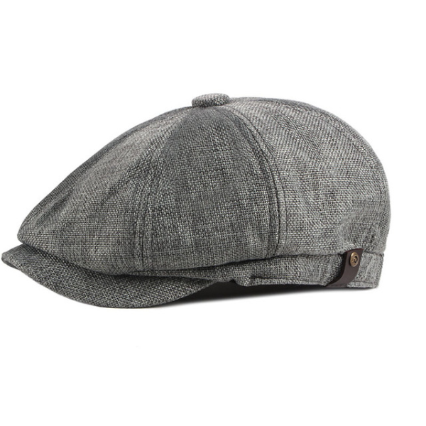 Summer Spring Thin Retro Beret Breathable Men&apos;s Beret Newsboy Hat Casual Unisex Hats &amp; Caps