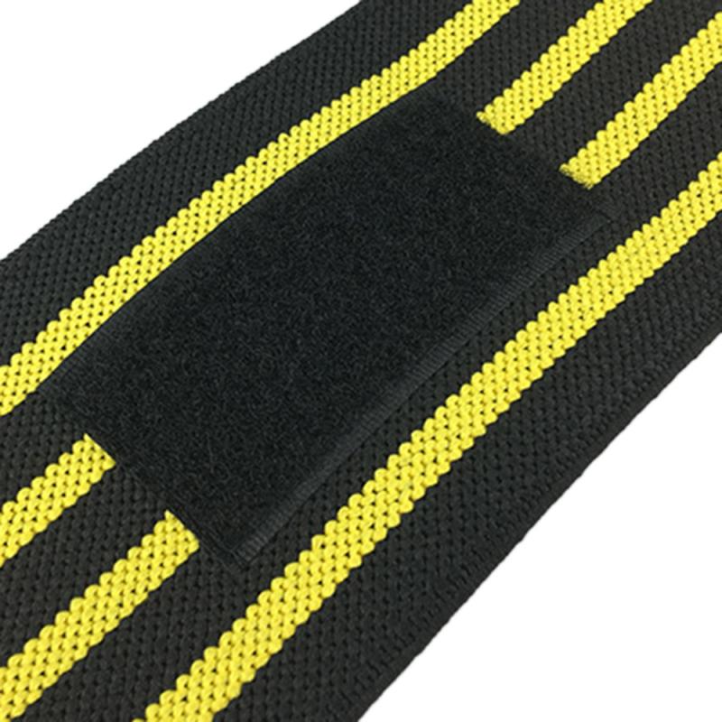 1Pcs Gym Fitness Weightlifting Bracers Powerlifting Wristband Support Elastic  Sports Accessories
